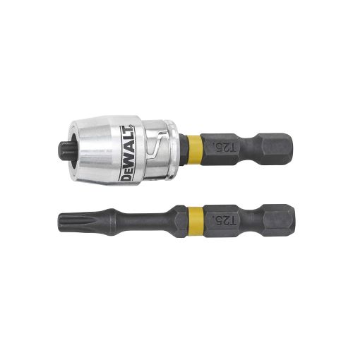  DEWALT DEWDT70538T Impact Torsion 2 x T25 50mm and Magnetic Screwlock Sleeve