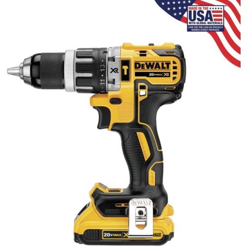  DEWALT 20V MAX XR Brushless Combo Kit with Cordless Orbital Sander (DCK287D2 & DCW210B)