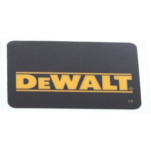  DEWALT N076341 Label Logo