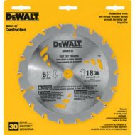 DEWALT DW3161 Series 20 6-1/2-Inch 18 Tooth ATB Thin Kerf Saw Blade with 5/8-Inch Arbor