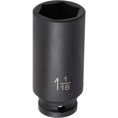  DEWALT DWMT74656B 1/2 Drive Socket Deep Impact 6 PT 1 1/16