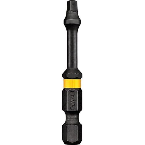  DEWALT DWA2SQ3IRB 2-Inch Square Number-3 IMPACT READY FlexTorq Bits, 50-Pack