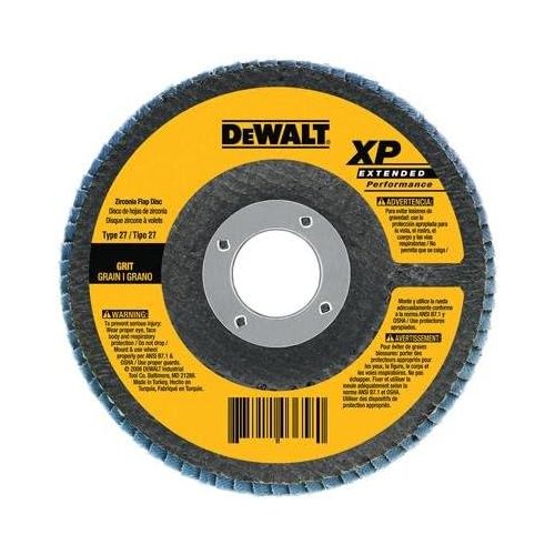  Dewalt Accessories DW8311 Type 29 Flap Disc, 4.5 x 5/8-In.-11 - Quantity 10