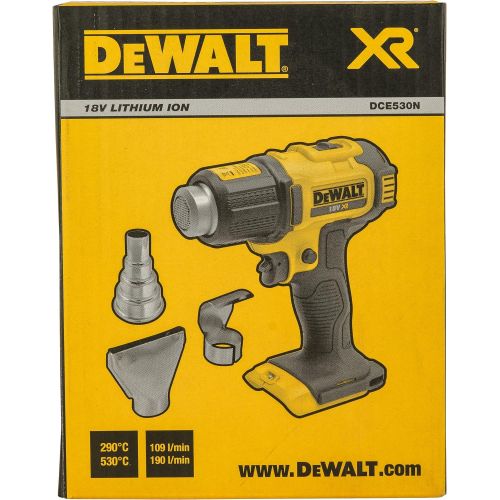  DEWALT - DCE530N XR Cordless Heat Gun 18V Bare Unit