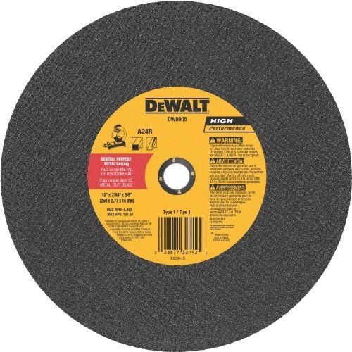  DeWalt DW8005 10 Metal Cutting Blade