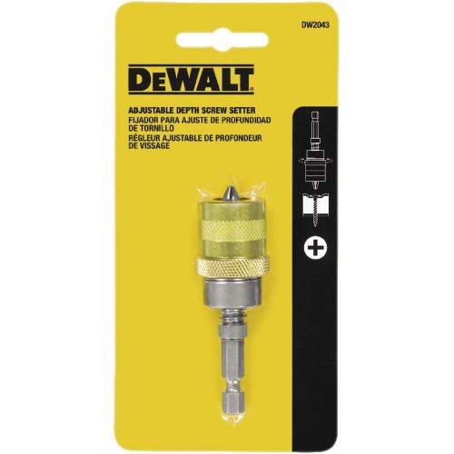  DEWALT DW2043 Hex Shank Non Magnetic Adjustable Screw Depth Setter