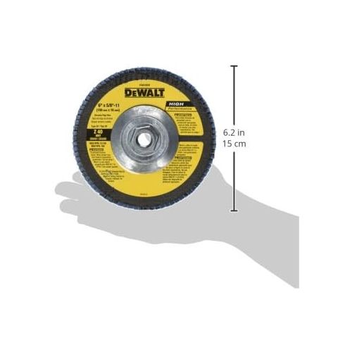  DEWALT DW8380H 6-Inch X 5/8-Inch-11 40G Type 29 Hp Flap Disc