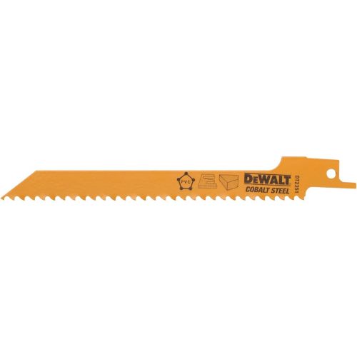  DEWALT Sabre Blade Fine Fast Cuts & Curve Cutting in Wood 152mm Pack of 5