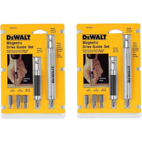  DEWALT DW2095 Magnetic Drive Guide, 2 PACK