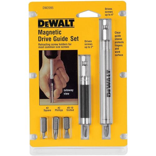  DEWALT DW2095 Magnetic Drive Guide, 2 PACK