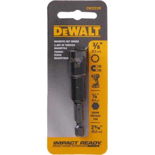  DEWALT DW2223IR IMPACT READY 3/8-Inch Magnetic Nut Driver
