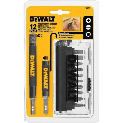  DeWalt DW2089 12 Pc Magnetic Guide Set