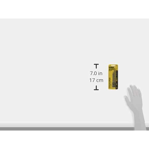  DEWALT Masonry Drill Bit Set, Rotary, 3-Piece (DW2571)