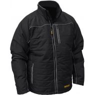 DEWALT DCHJ075D1-L Quilted Heated Work Jacket, Large, Black