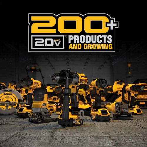  DEWALT 20V MAX Cordless Drill Combo Kit , 5-Tool (DCK551D1M1)