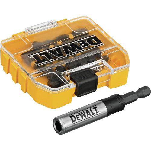  DEWALT FlexTorq Impact Driver Bit Set, Phillips, 1/4-Inch x 1-Inch, 15-Piece (DWA3HLD1PH2-15)