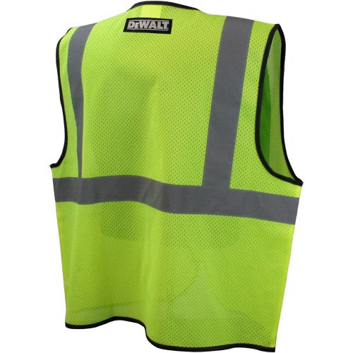  DEWALT DSV220-XL Industrial Safety Vest, Multi, One Size