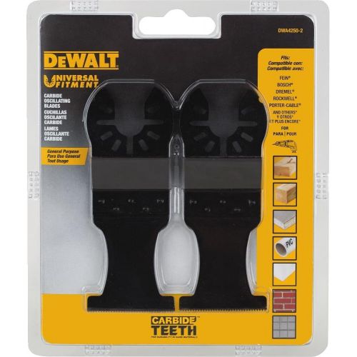  DEWALT DWA4250 Carbide Oscillating Blade, 1-3/8