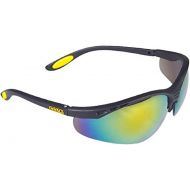 Dewalt DPG58-6C Reinforcer Fire Mirror High Performance Protective Safety Glasses with Rubber Temples