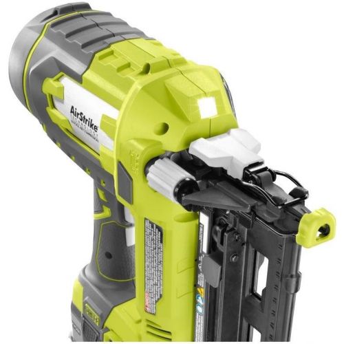  DEWALT Ryobi 18V One+ Airstrike 16-Gauge 3/4-2-1/2 Cordless Finish Nailer P325 - Battery & Charger Included