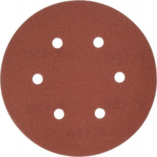  DEWALT DW4331 6-Inch 6-Hole 80-Grit Hook and Loop Random OrBit Sandpaper (5-Pack)