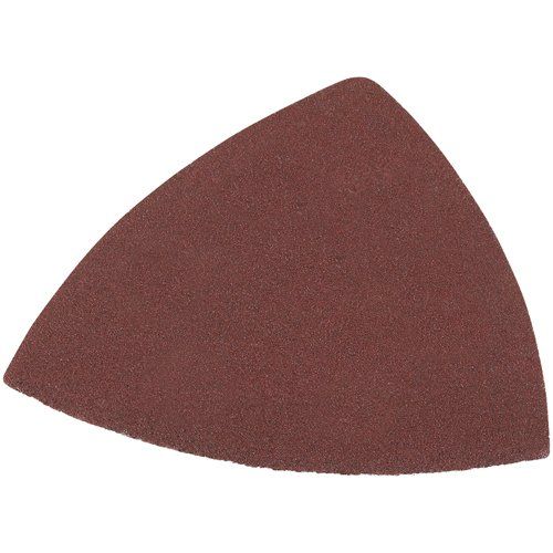  DEWALT DWASPTRI083 Hook and Loop Triangle 80 Grit Sandpaper, 12-Pack