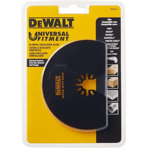  DEWALT Dwa4210 Oscillating Semicircle Blade