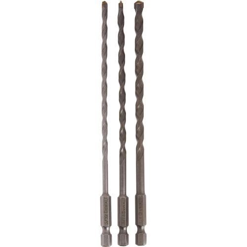  DEWALT Masonry Drill Bit Set, Impact Ready, 3-Piece (DWA5103)