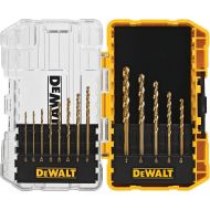 DEWALT DW1363 13-Piece Titanium Split-Point Twist Drill-Bit Assortment