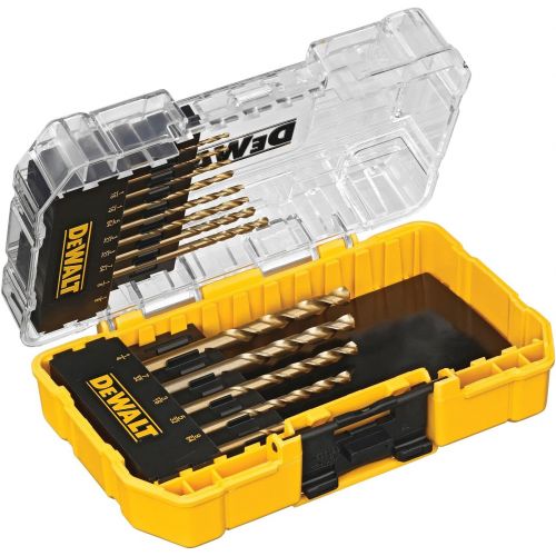  DEWALT DW1363 13-Piece Titanium Split-Point Twist Drill-Bit Assortment