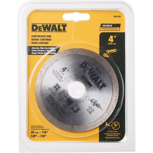  DEWALT DW4790 4-Inch Tile Blade