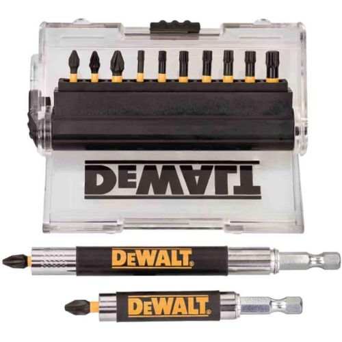  Dewalt Extreme Impact Torsion screwdriver bit, set of 14piecesPack of 1, DT70574T QZ
