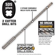 DEWALT DW5402B25 Rock Carbide SDS and Hammer Bit, 3/16 X 2 X 4-Inch, 25-Pack