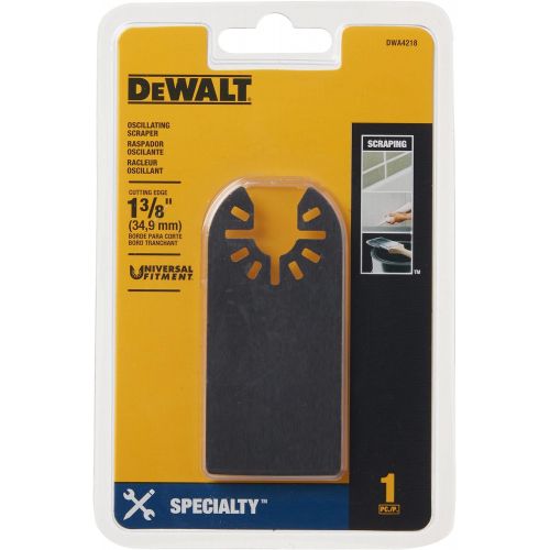  DEWALT Oscillating Tool Blade, Flexible Scraper (DWA4218)