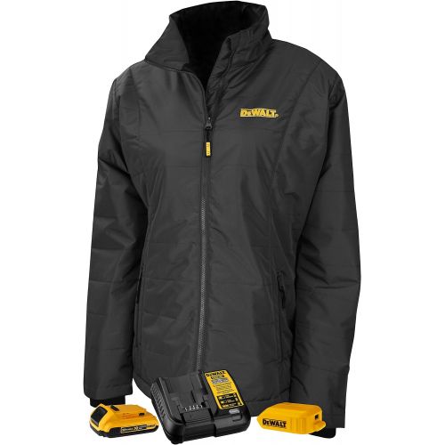  Visit the DEWALT Store DEWALT DCHJ077D1 Womens Quilted Heated Jacket