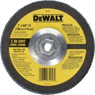 DEWALT DW8327 7-Inch by 5/8-Inch-11 36 Grit Zirconia Angle Grinder Flap Disc