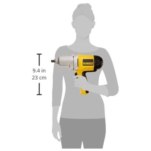  DEWALT Impact Wrench with Detent Pin Anvil, 7.5-Amp, 1/2-Inch (DW292K)