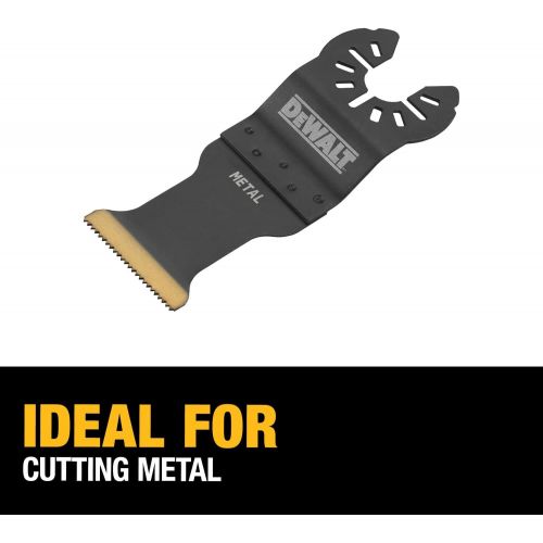  DEWALT Oscillating Tool Blade, Titanium, Metal Cutting (DWA4209)