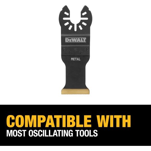  DEWALT Oscillating Tool Blade, Titanium, Metal Cutting (DWA4209)