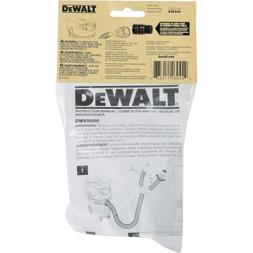  DEWALT DWV9130 35mm Tool Adapter,Black
