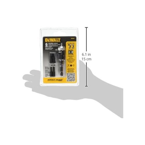  DEWALT DW2507 Compact Rapid Load Set, 6-Piece