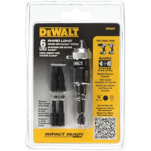  DEWALT DW2507 Compact Rapid Load Set, 6-Piece