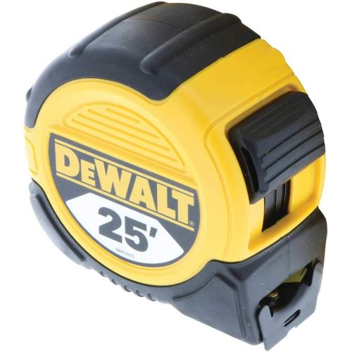  DEWALT DWHT36107 1 1/8-Inch x 25-Foot Short Tape, 10-Foot Stand Out, 2 Pack