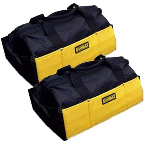  DeWalt (2 Pack) Ballistic Nylon Contractors Tool Bag # DCK019-2PK