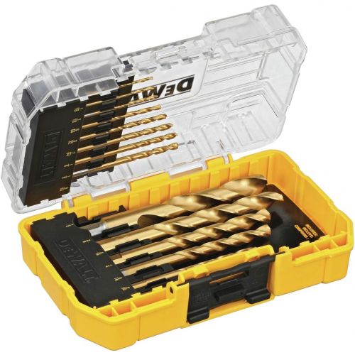  DEWALT DW1341 14-Piece Titanium Speed Tip Drill Bit Set