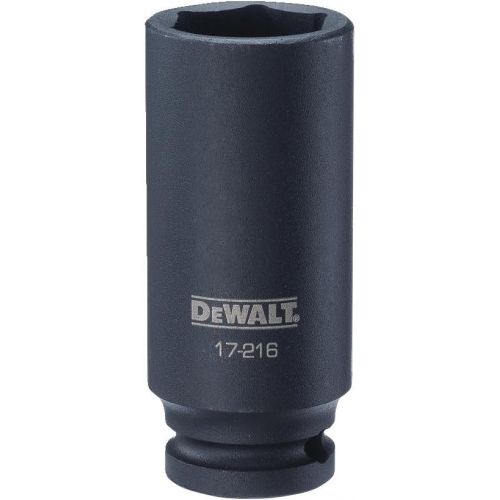  DEWALT 1/2 Drive Impact Socket Deep 6PT 25MM