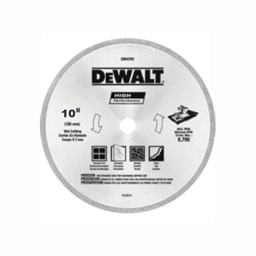  DEWALT DW4792 10-Inch Tile Blade