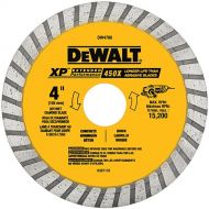 DEWALT DW4700 Industrial 4-Inch Dry or Wet Cutting Continuous Rim Diamond Saw Blade with 7/8-Inch Arbor