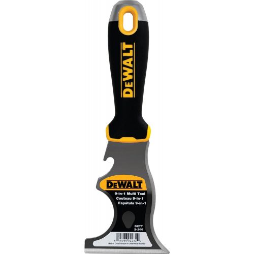  DEWALT Clipped Putty Knife| Stainless Steel w/Black Nylon Handle | DXTT-2-201