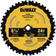 DEWALT DWA181424 8-1/4-Inch 24-Tooth Circular Saw Blade